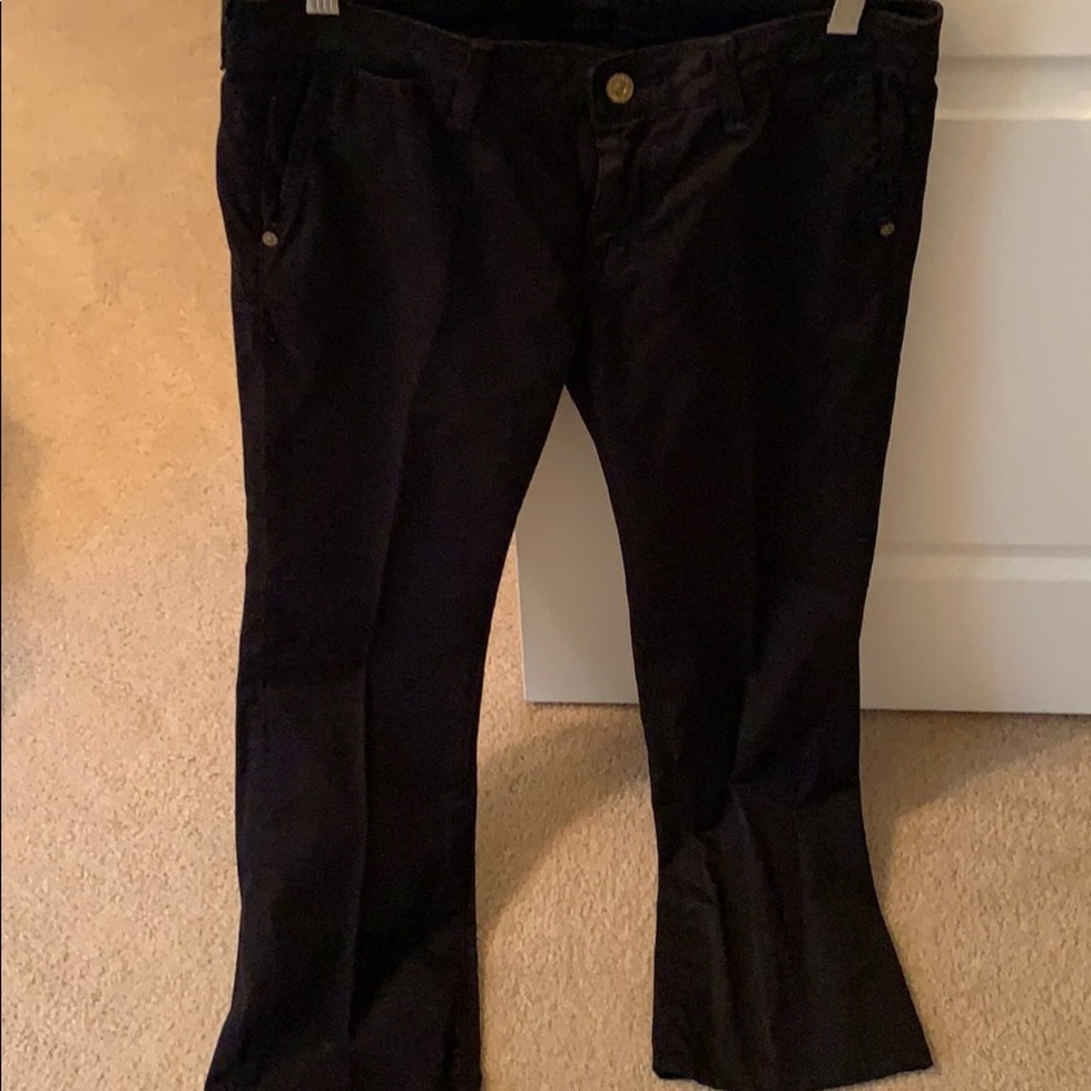 7 for all mankind black pants